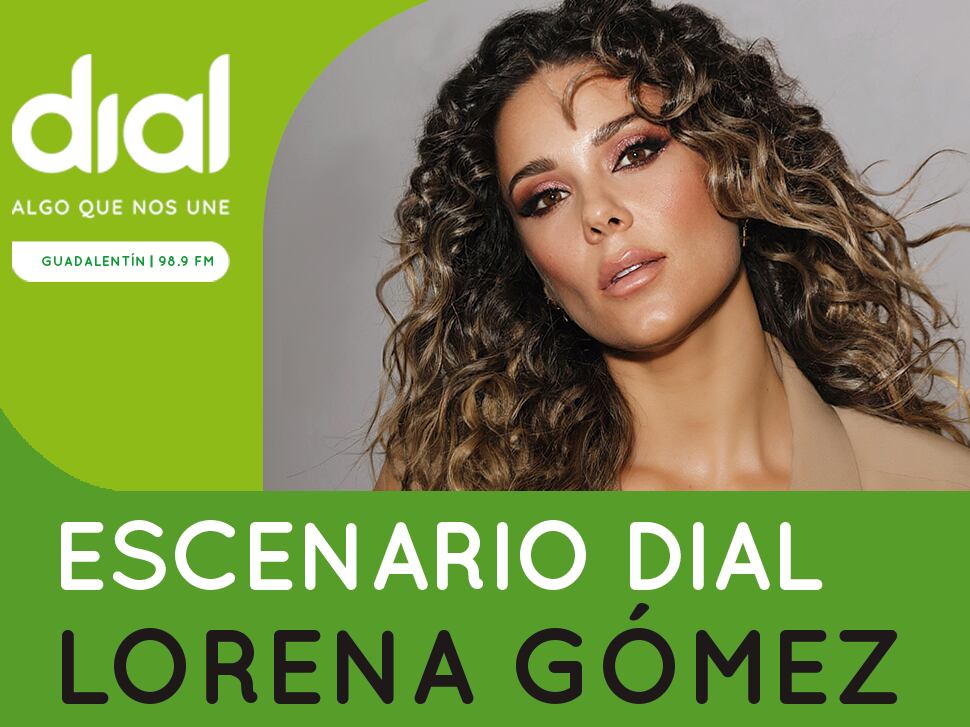Lorena Gómez en el Escenario Dial de Lorca