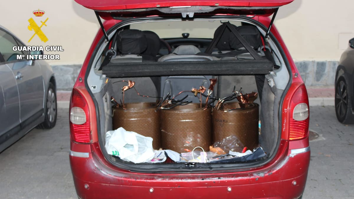 Dos detenidos por el robo de tres bobinas de cobre de un transformador en Valverde del Majano