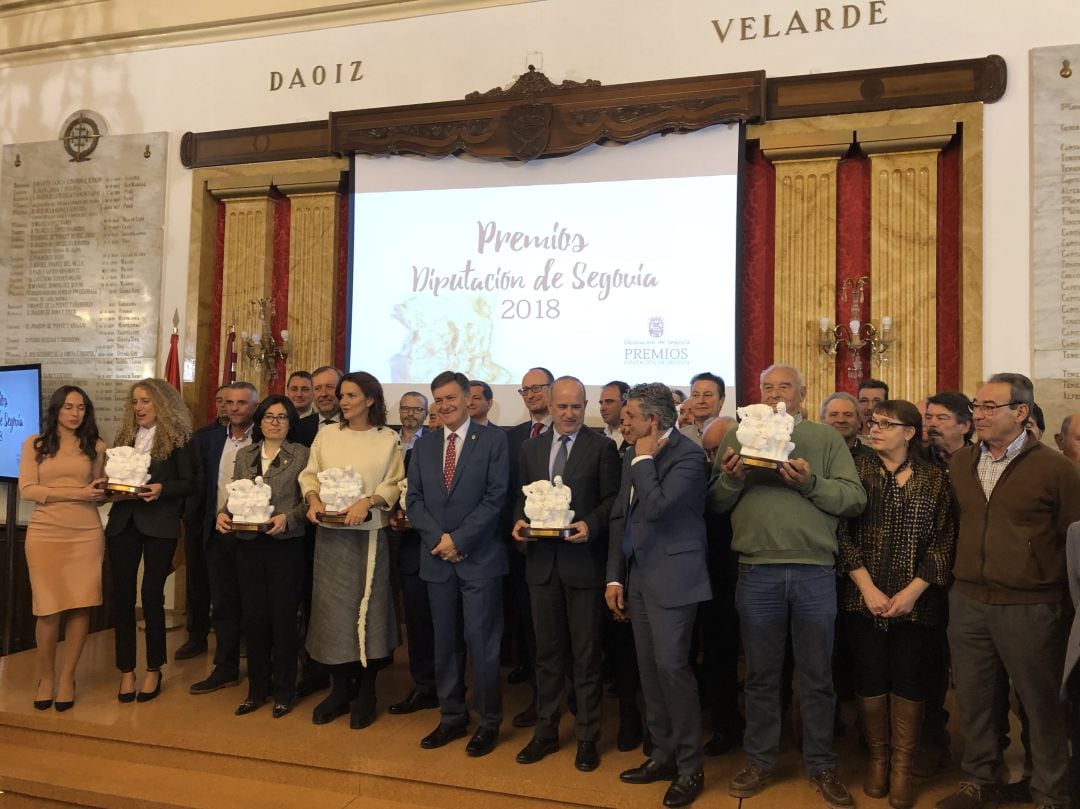 Premios Diputación Provincial de Segovia 2018