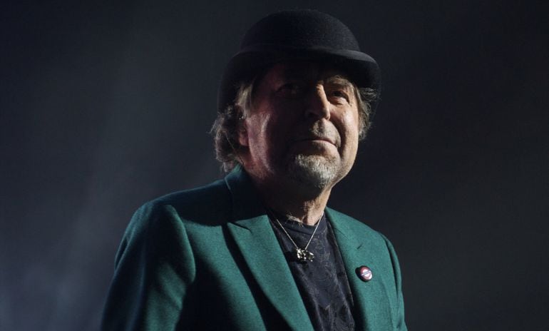 El cantante Joaquín Sabina