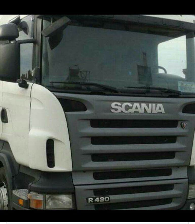 Cabeza tractora sustraida frente al Recinto Ferail de Palencia y luego recuperada en Madrid