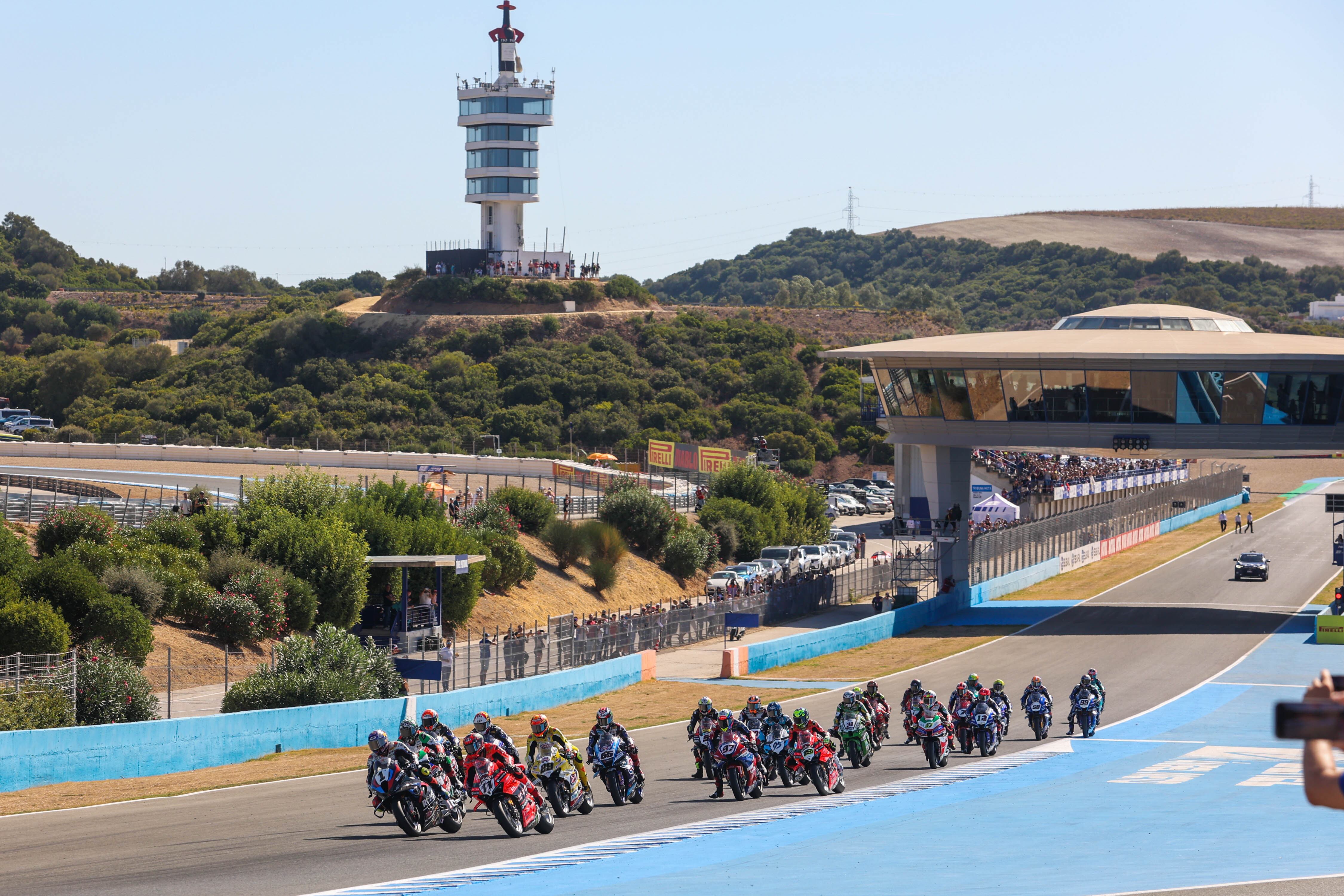 Carreras del Mundial de Superbike en Jerez