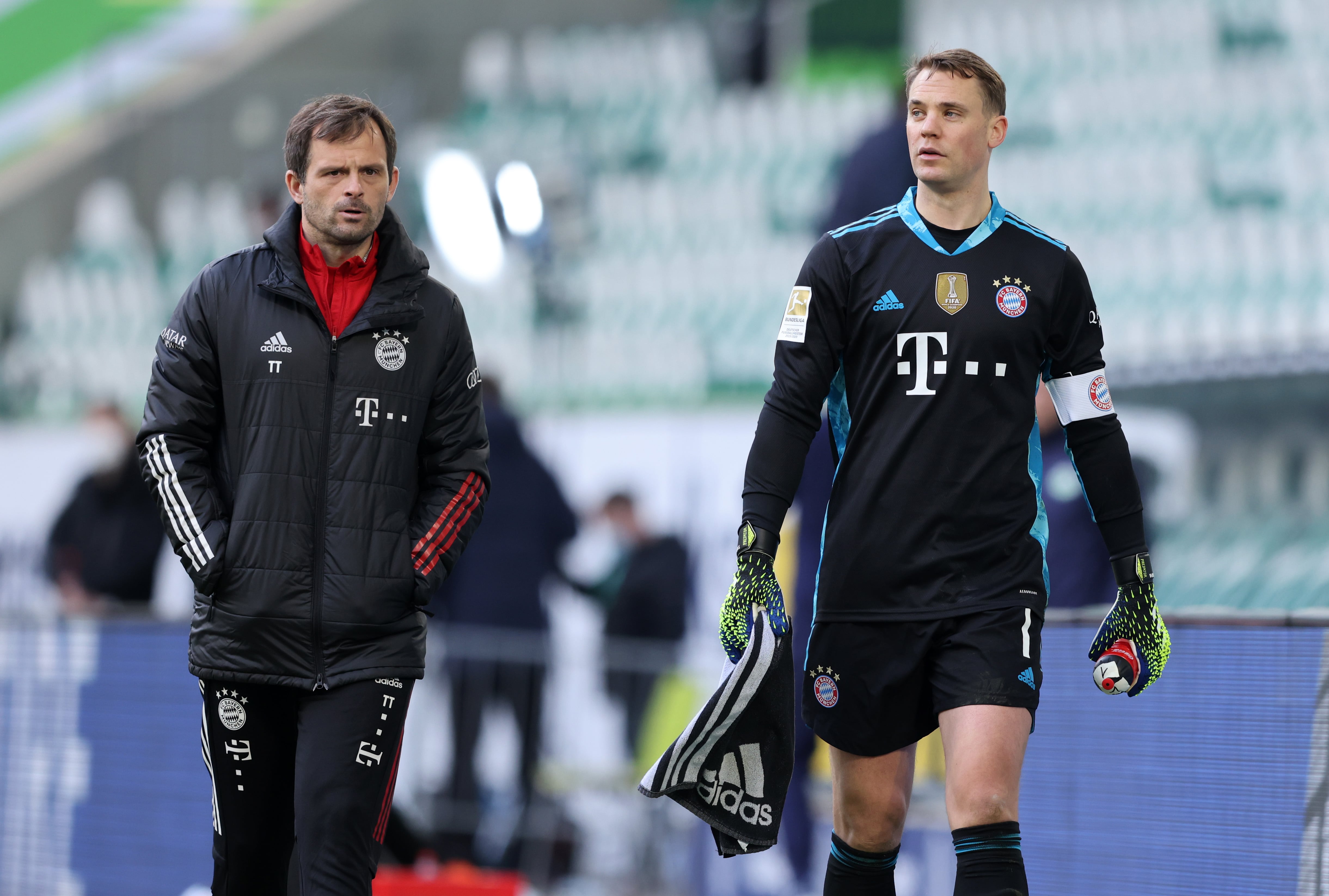 Manuel Neuer y Toni Tapalovic.