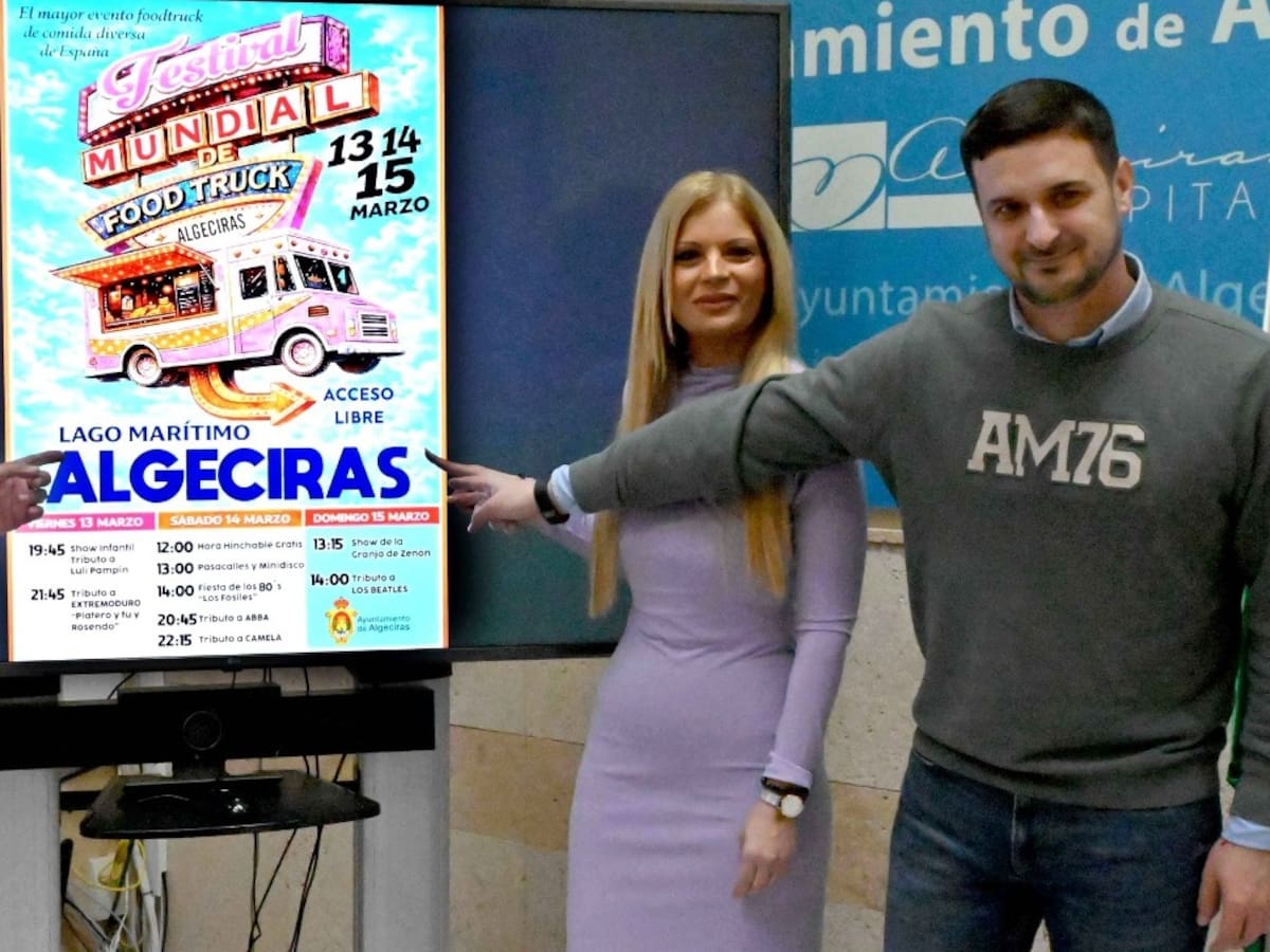 El 'Festival Mundial de Foodtrucks' regresa a Algeciras del 13 al 15 de marzo