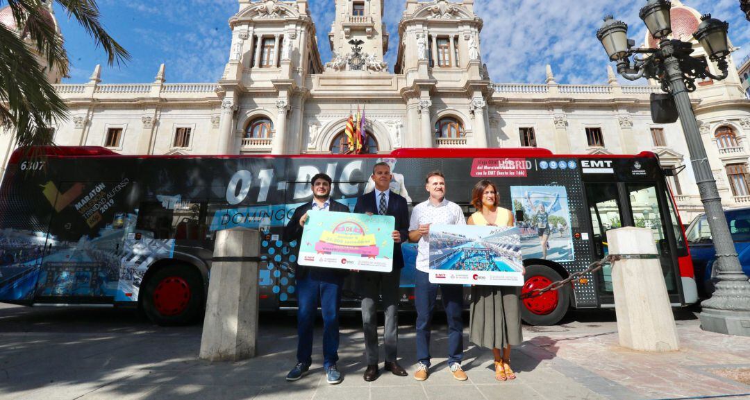 EMT y Maratón Valencia promoverán el transporte público para el evento deportivo