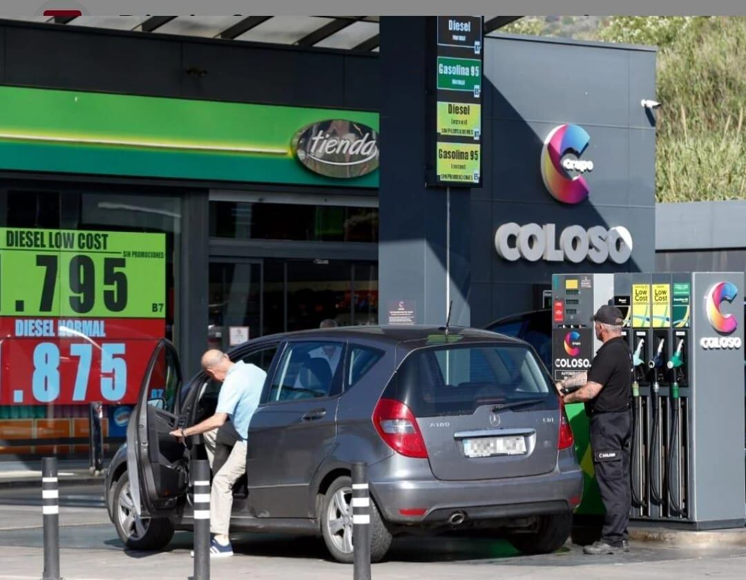 Gasolinera donde se produjo el suceso