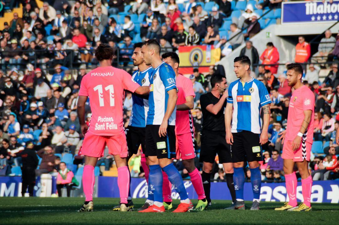 Partido del Hércules ante Llagostera, en el Rico Pérez