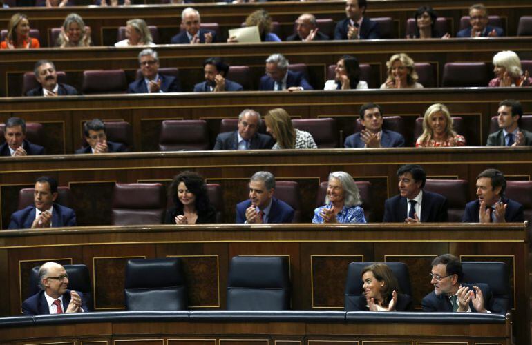 Pleno del Congreso en el que se ha aprobado la reforma del Constitucional. 