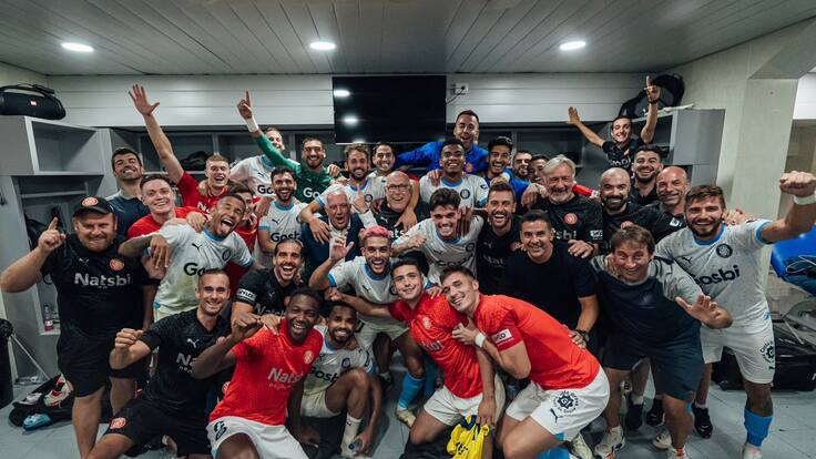 El Girona és líder de Primera