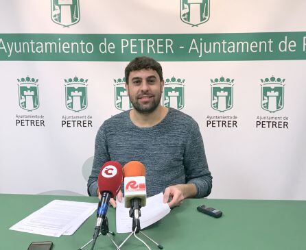 Javier Martínez, edil de Deportes de Petrer