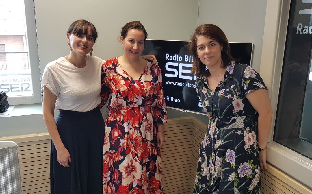 María Fernández, Ruth Guerrero y Estefanía Jiménez