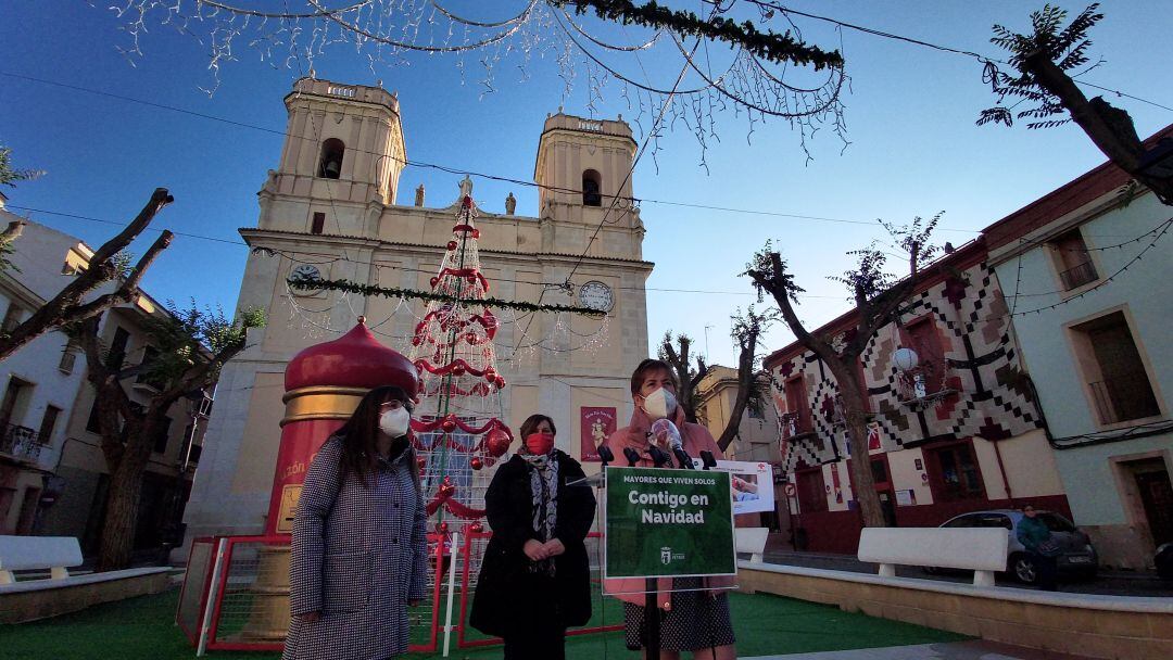 Presentación de la campaña Contigo en Navidad 