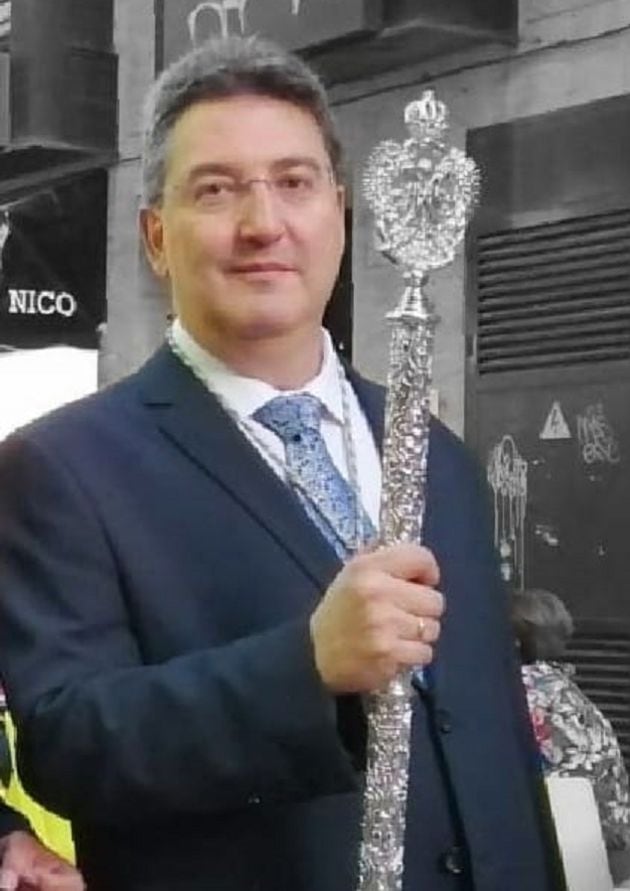 Jesús González, actual vicepresidente de la Hermandad de la Virgen del Prado