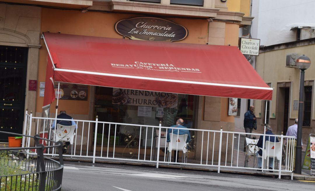 Velador en Plaza San Francisco.