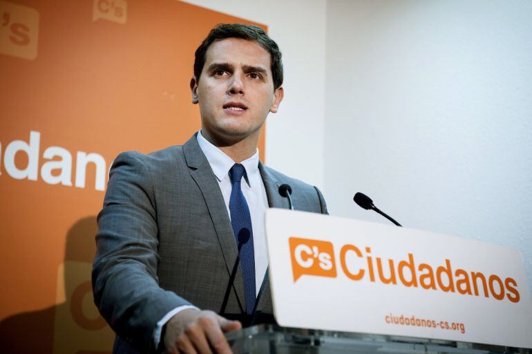 Fotografía de archivo del candidato de Ciudadanos a la Presidencia del Gobierno, Albert Rivera