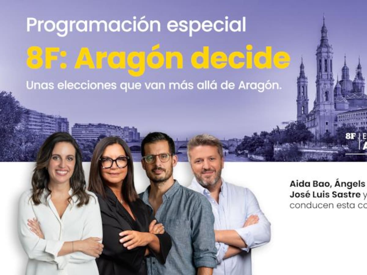 Àngels Barceló y José Luis Sastre encabezan la programación especial por las elecciones a partir de las 20:30