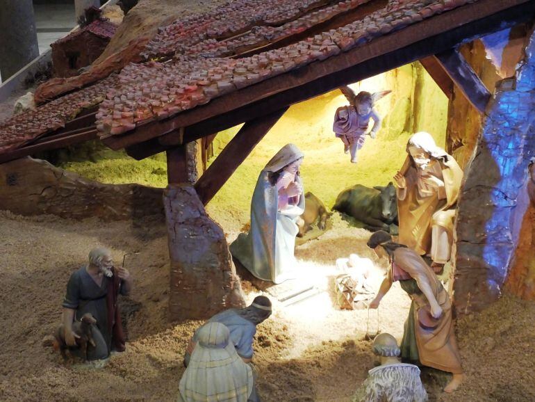 Nacimiento del belén de la Diputación Provincial