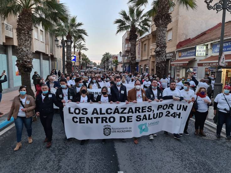 Los Alcázares pide un Centro de Salud abierto las 24 horas