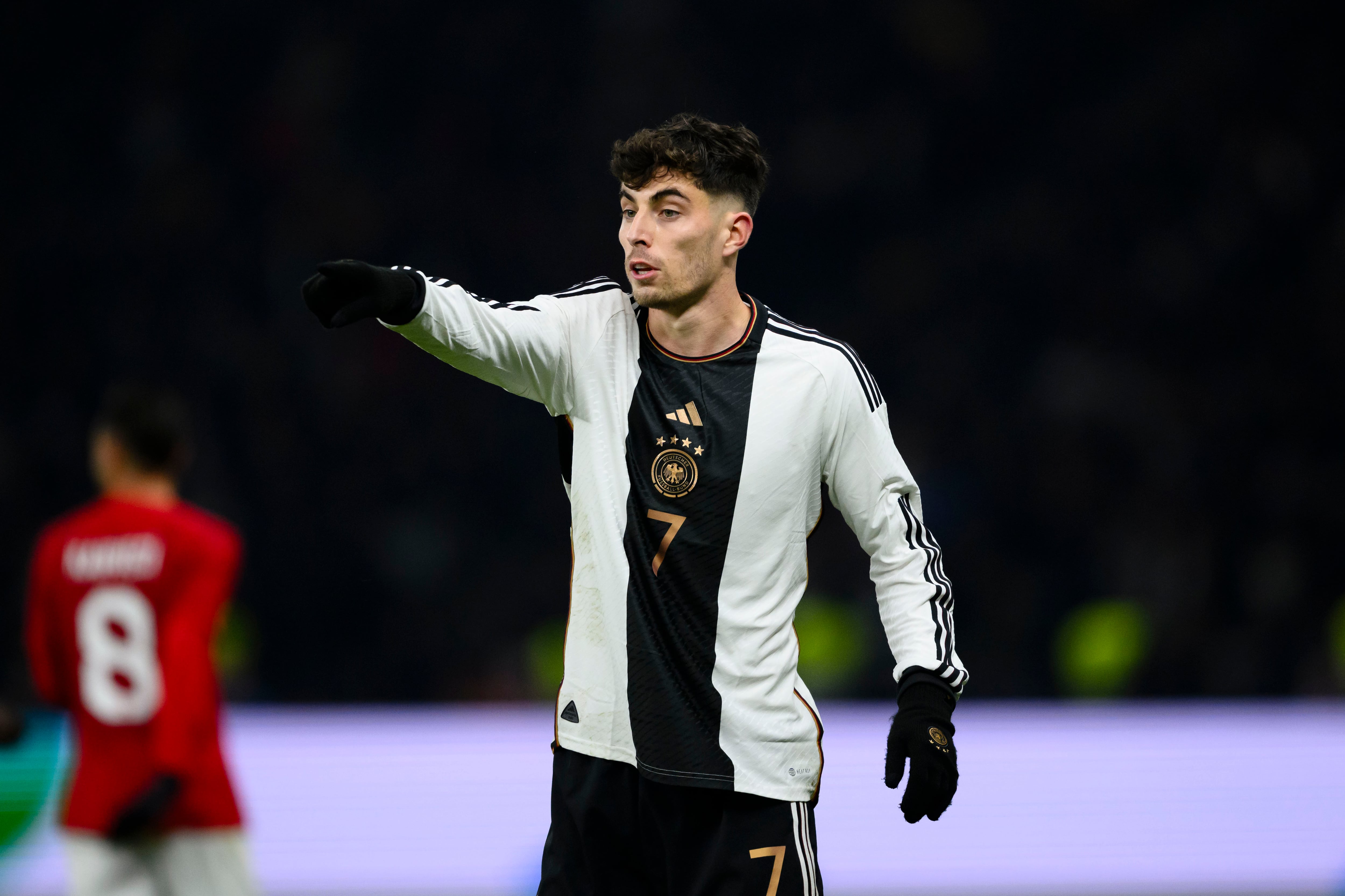 Kai Havertz, con la selección alemana