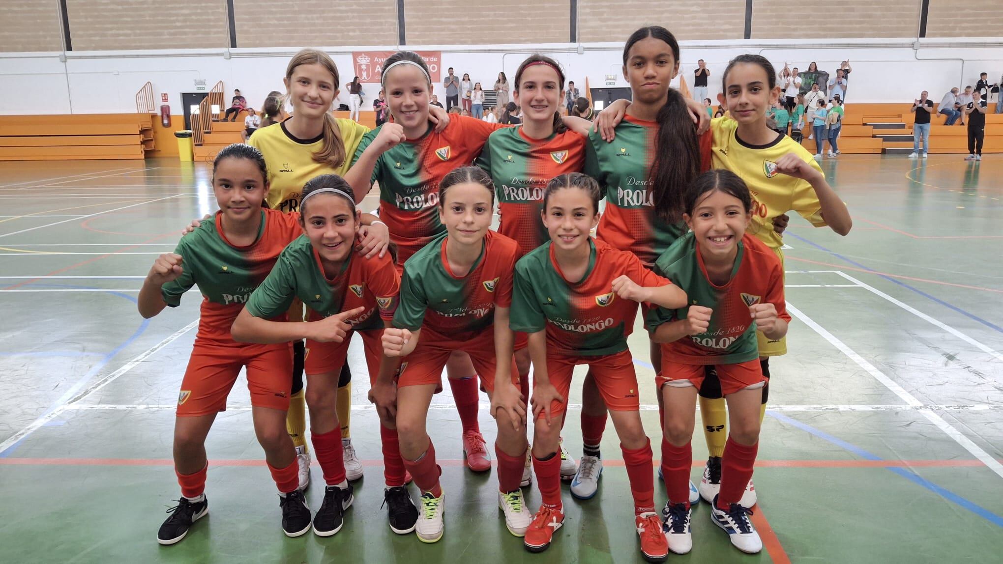 El Pavía femenino alevín, rumbo al Campeonato de España.