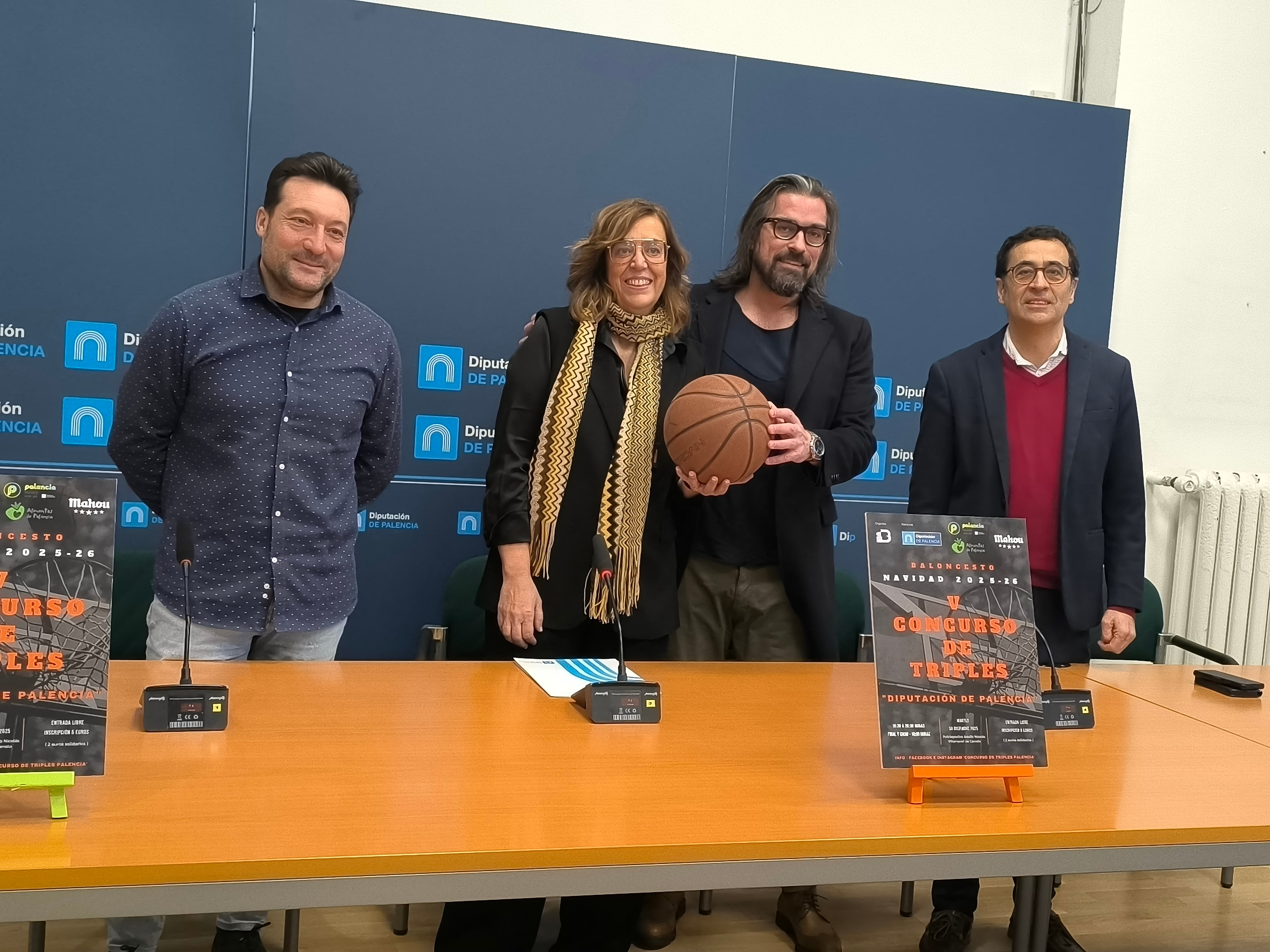 La Diputación presenta la V edición del Concurso de Triples
