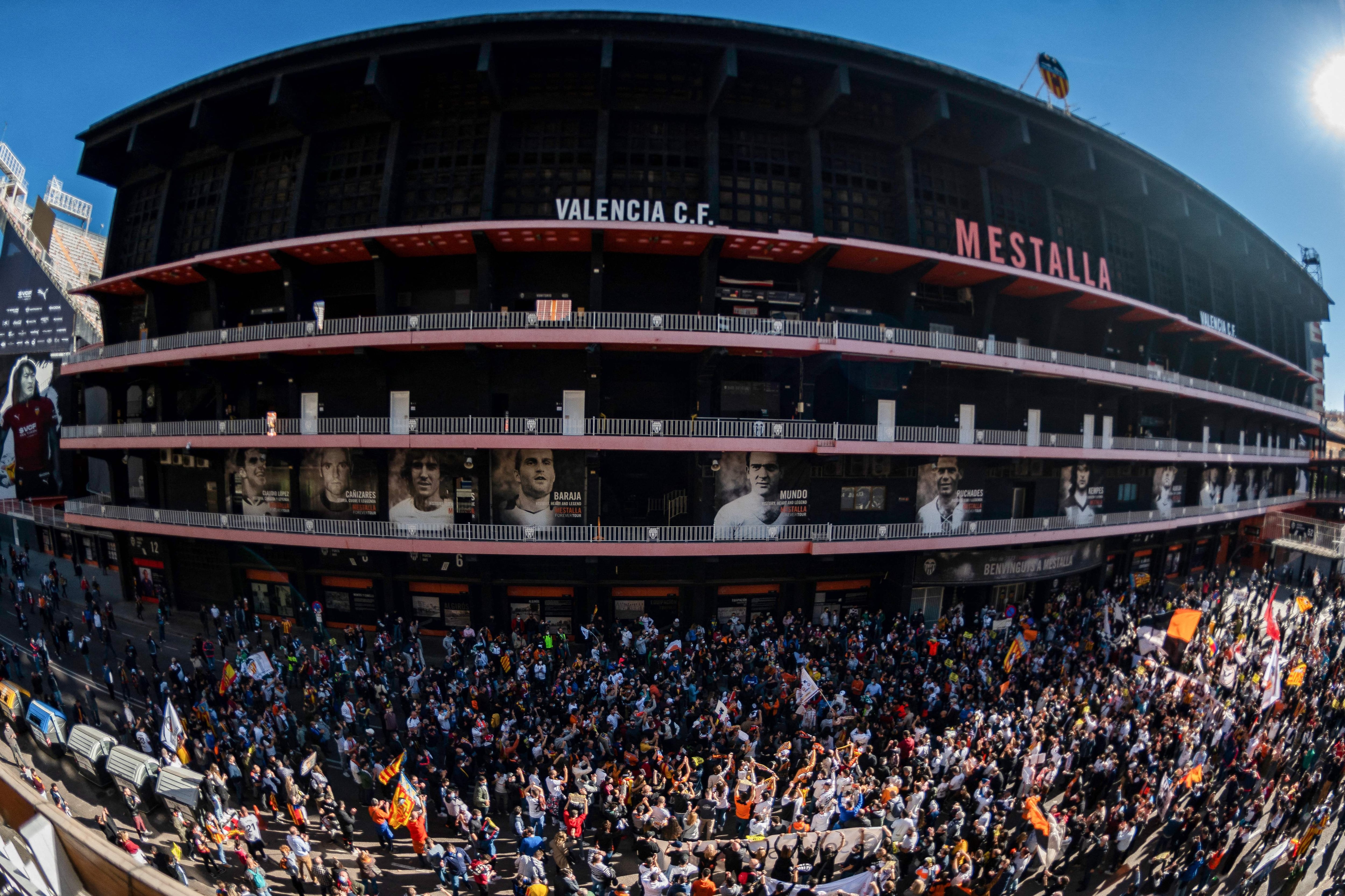 Mestalla, el estadio del Valencia, acogerá el partido de vuelta