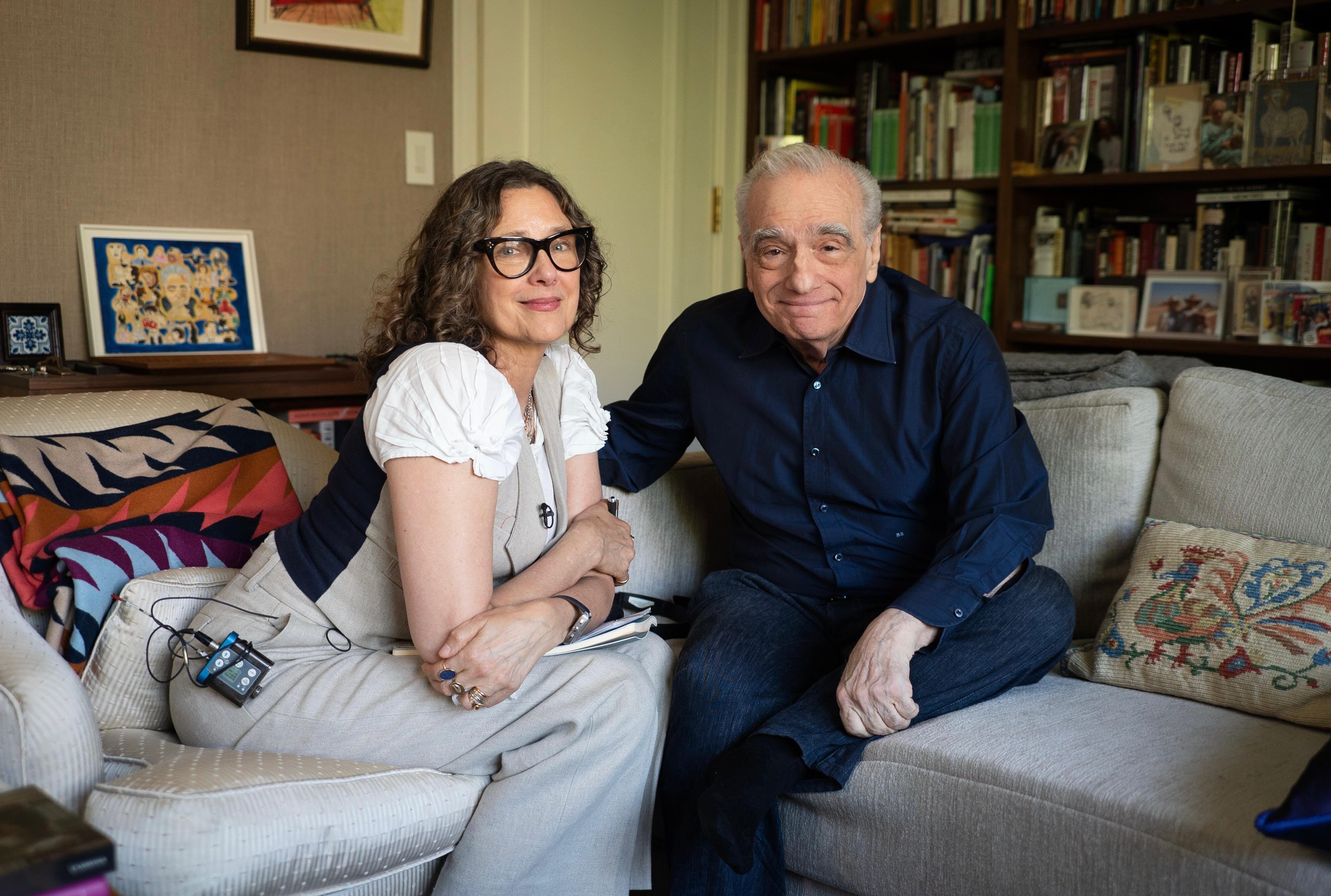 Rebecca Miller junto a Martin Scorsese / APPLE TV