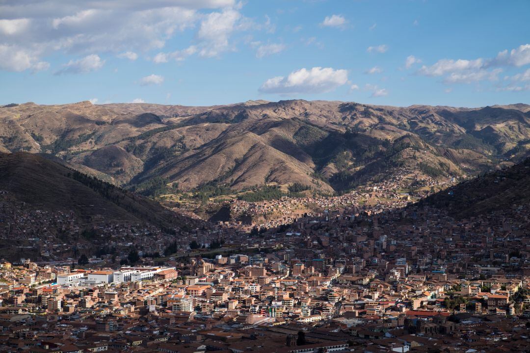 Panorámica de Cuzco, Perú, a 3.399 metros de altura