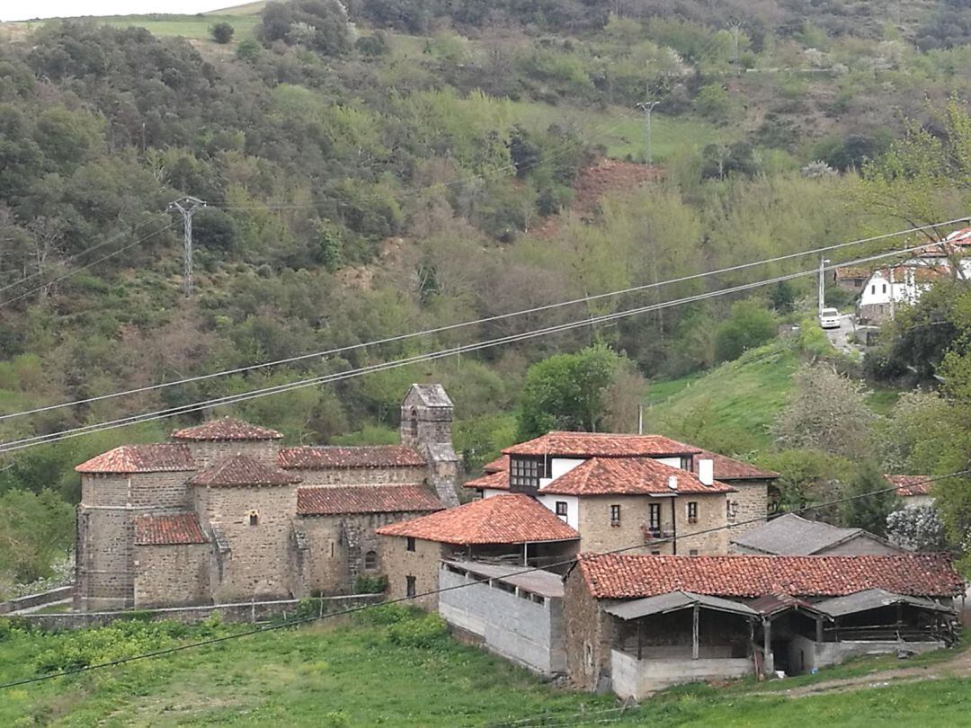 Imagen de una parte de Cabezón de Liébana. 