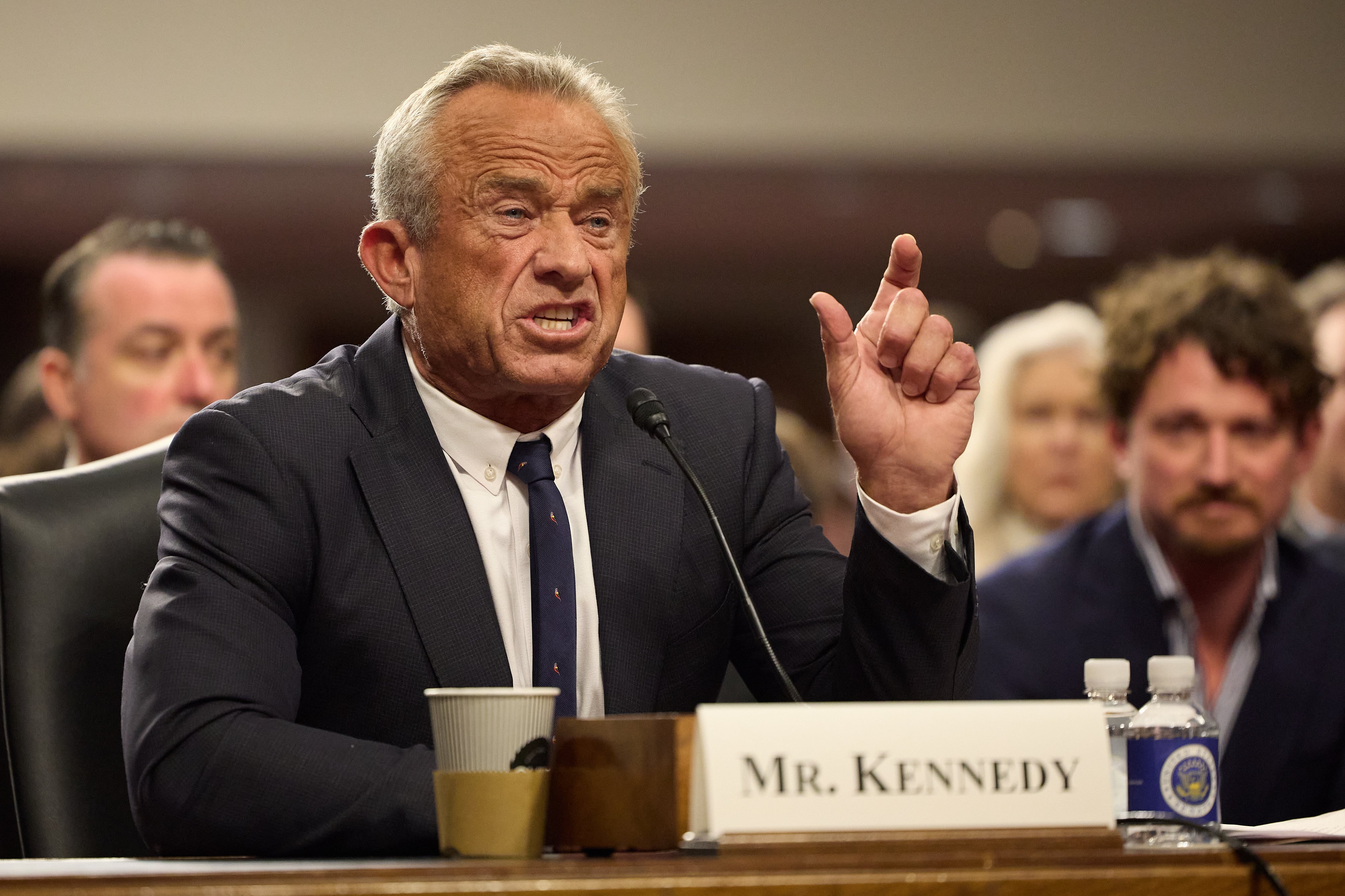 Robert F. Kennedy Jr. durante su comparecencia ante el Senado de EEUU