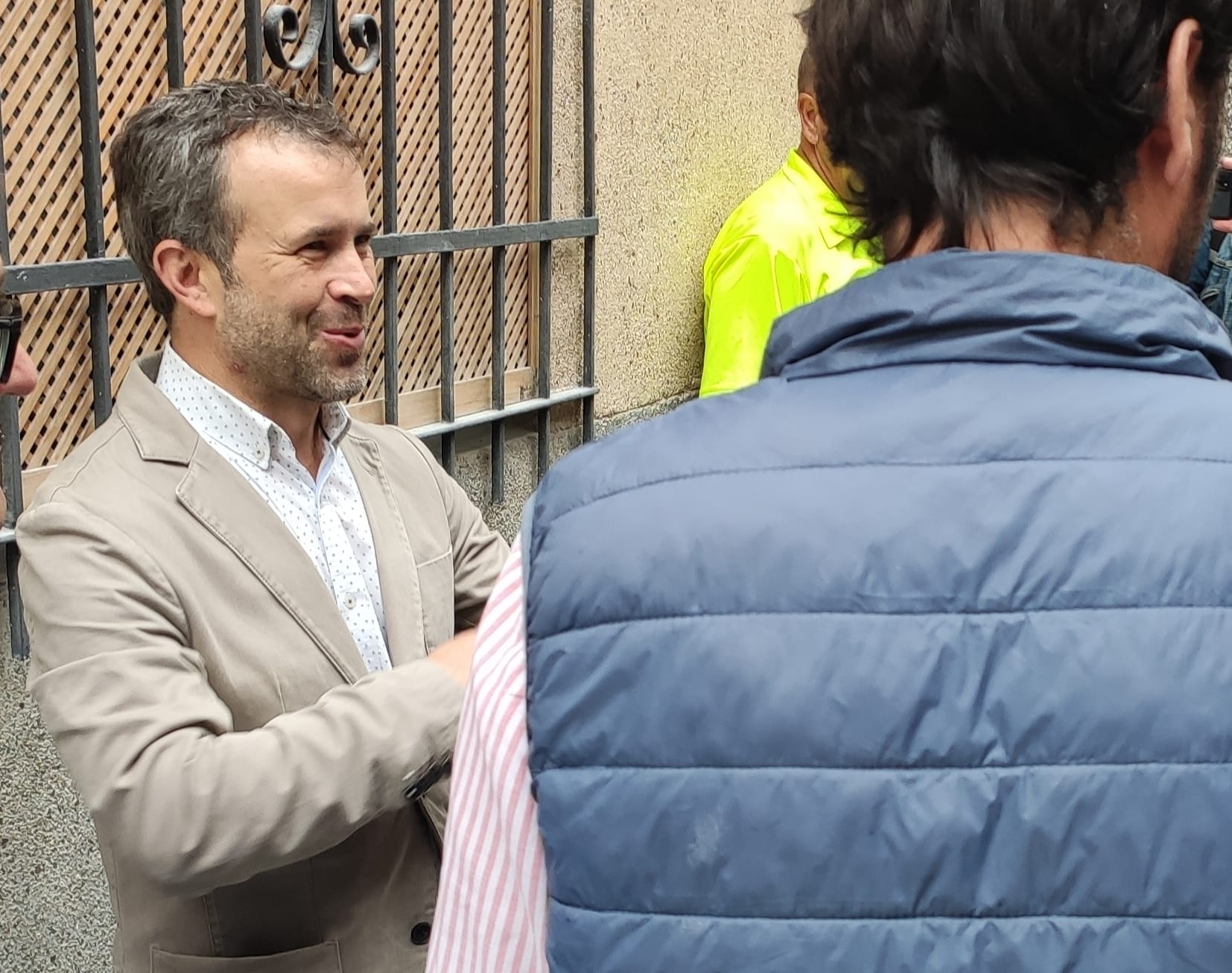 El candidato del PSOE a la Alcaldía de Jaén, Julio Millán