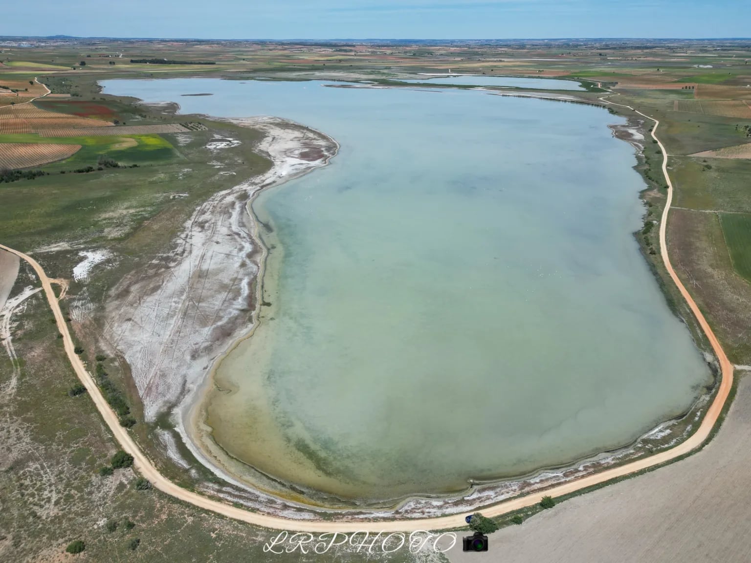 Laguna de Manjavacas en mayo de 2024