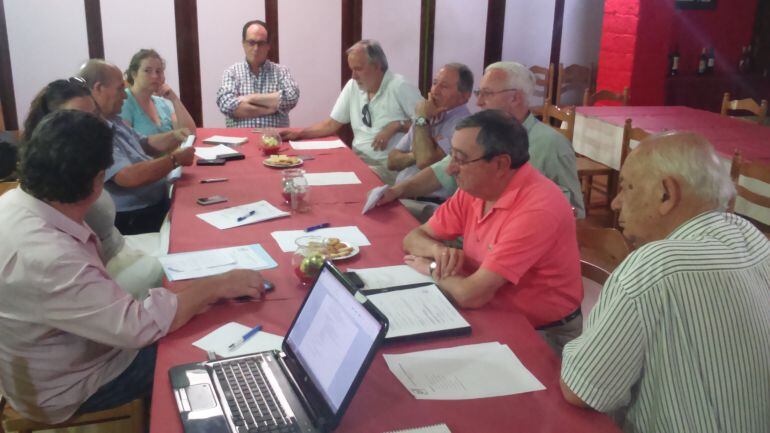 Imagen de la nueva directiva del Centro de Iniciativas Turísticas de Palencia. 