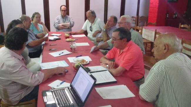 Imagen de la nueva directiva del Centro de Iniciativas Turísticas de Palencia.