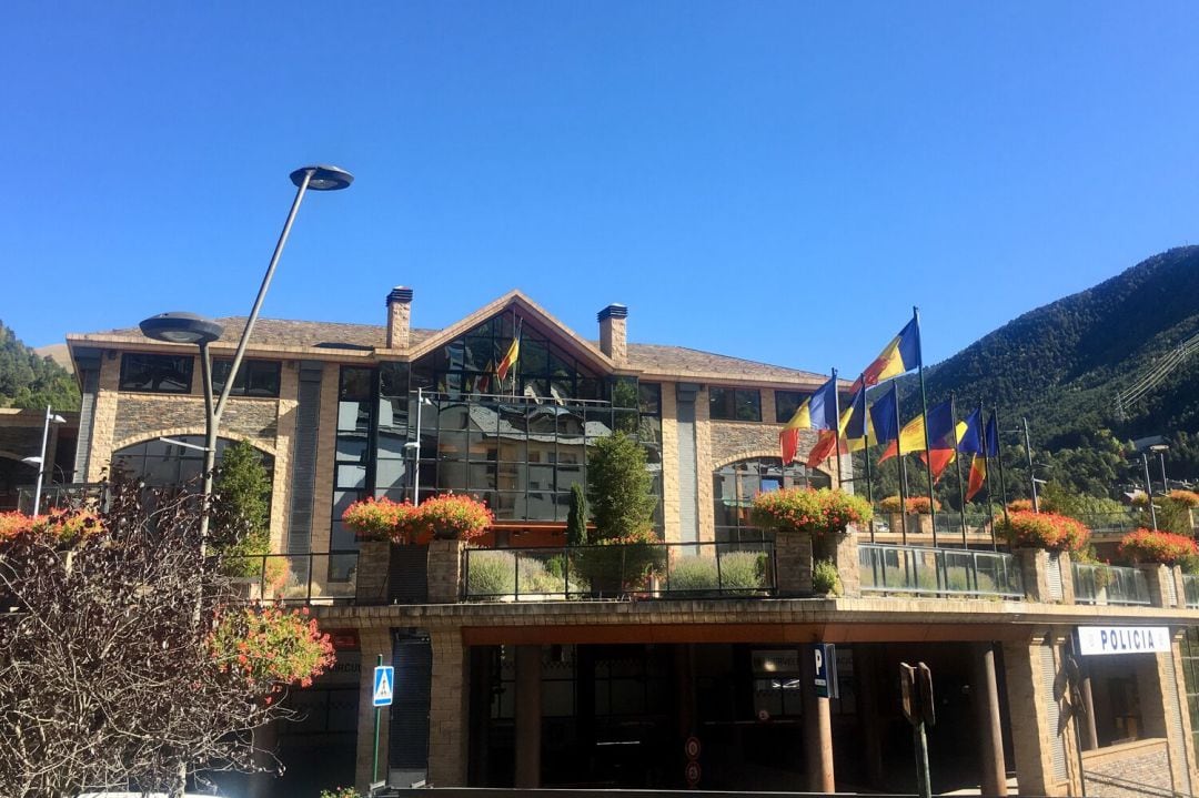 Edifici del comú de la Massana.