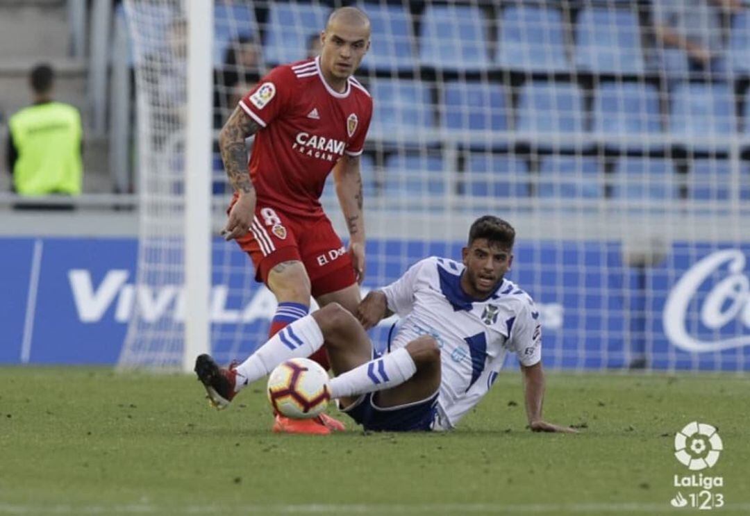 Javi Alonso, jugador canterano del CD Tenerife