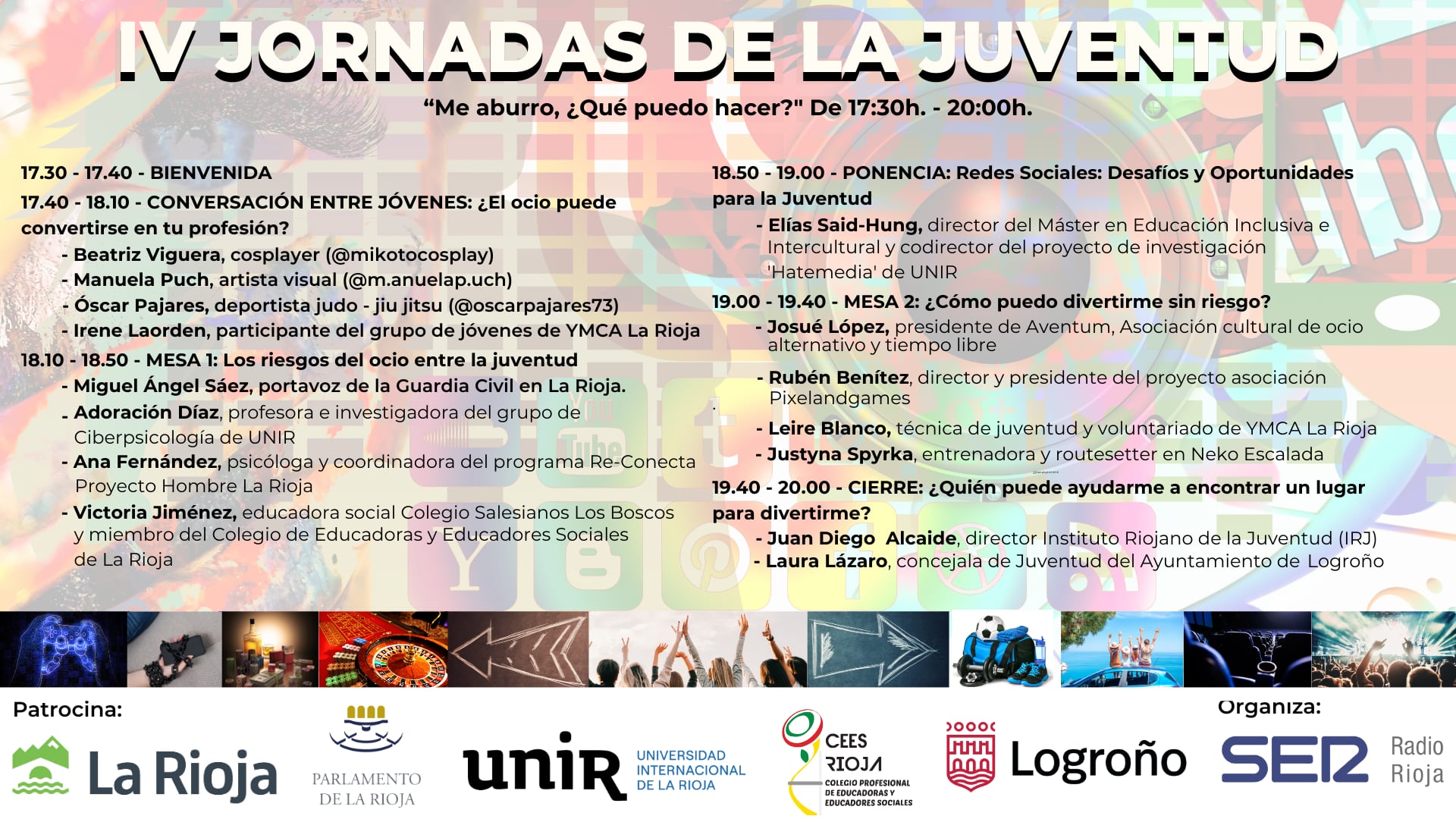 Programa IV Jornadas de la Juventud