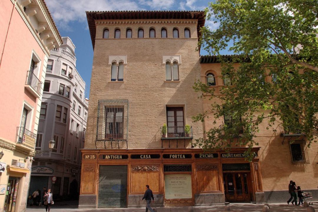 Sede de Zaragoza Cultural, en el Torreón Fortea