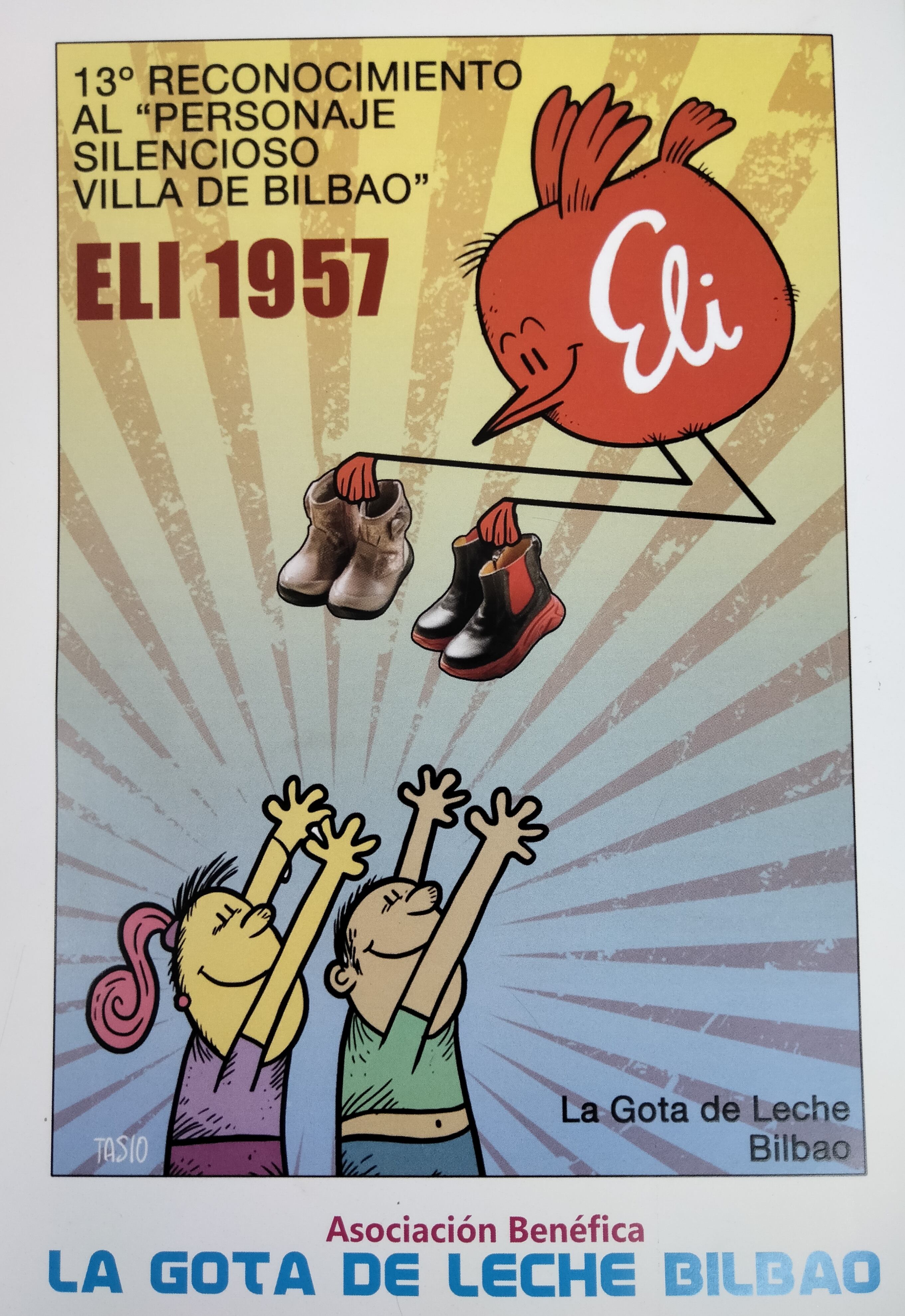 13º Reconocimiento al personaje silencioso villa de Bilbao 2023