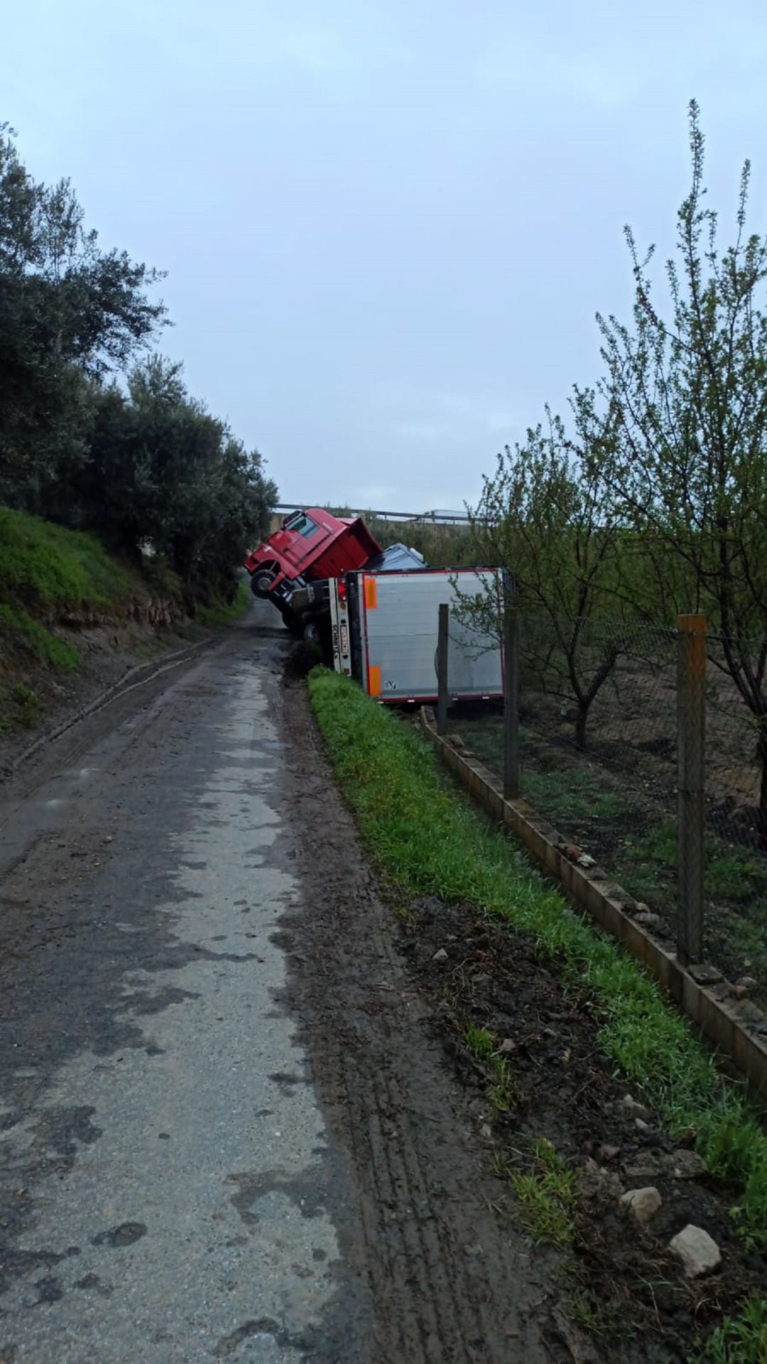 Una erronea interpretación del GPS provoca el accidente.