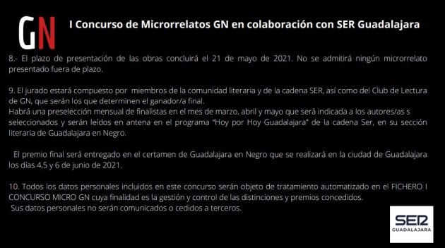 Bases Concurso de Microrrelatos GN