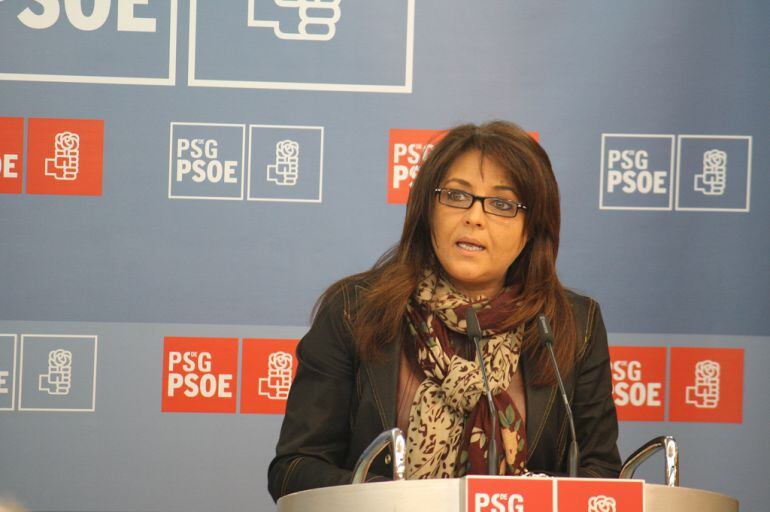 María Quintas, secretaria de Organización del PSOE en Ourense