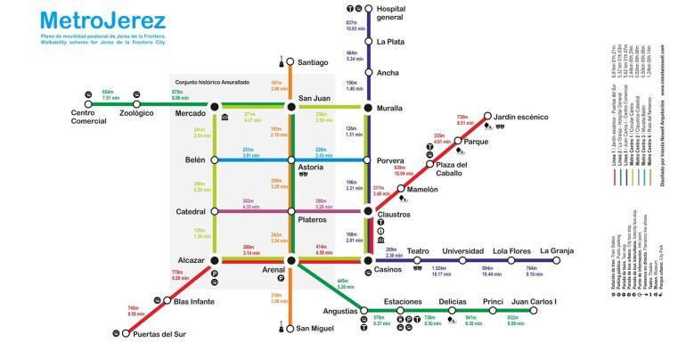 Imagen de la red "Metro Jerez"