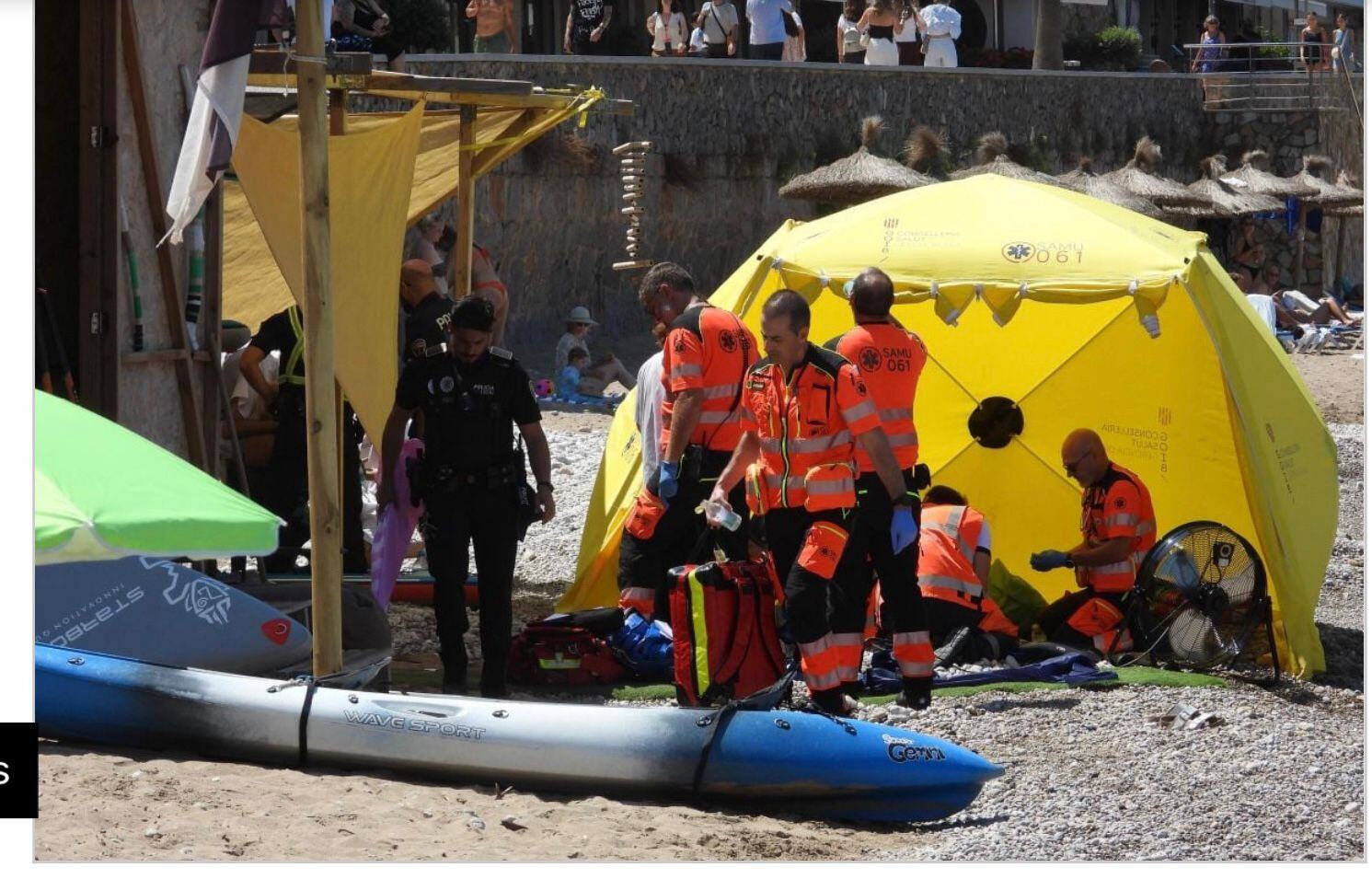 Imagen del servicio de atención a múltiples víctimas