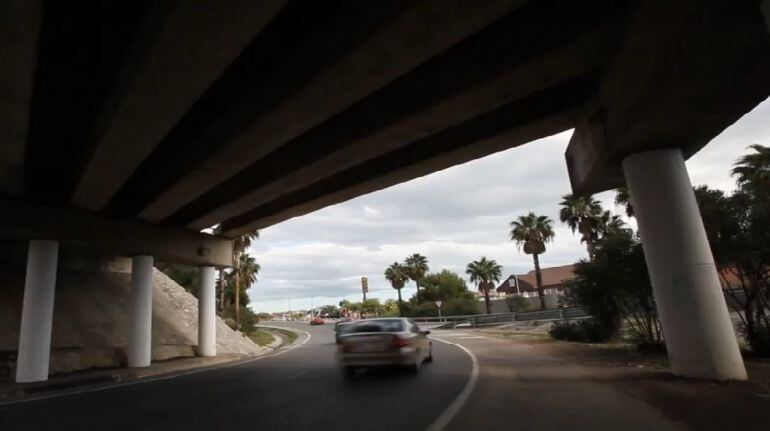 Acceso sur a Algeciras