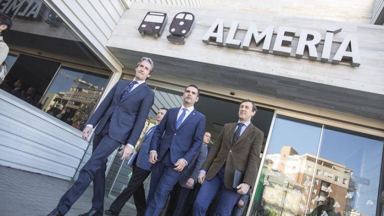 El ministro de Fomento en una de sus últimas visitas a la ciudad de Almería.