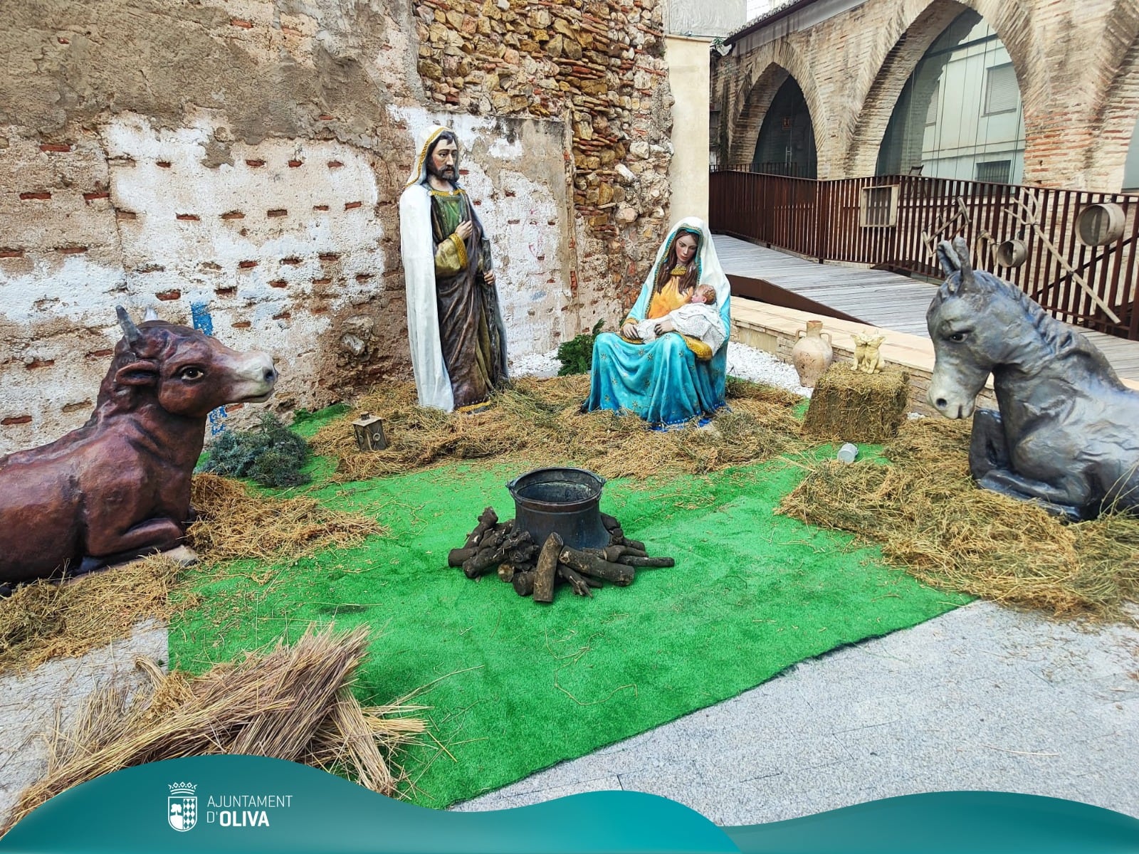Belén gigante de Oliva
