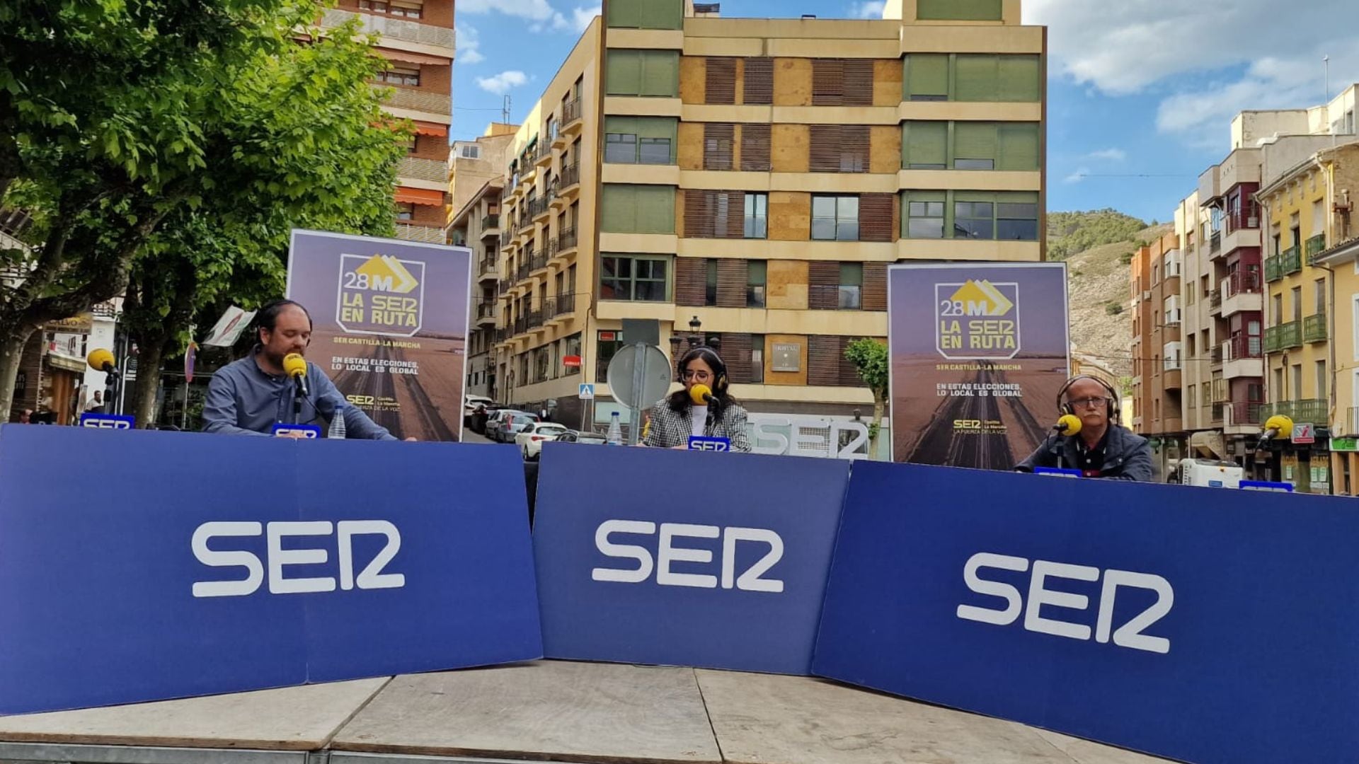 &#039;La Ventana de Castilla-La Mancha&#039;, desde la Plaza del Nazareno de Cuenca