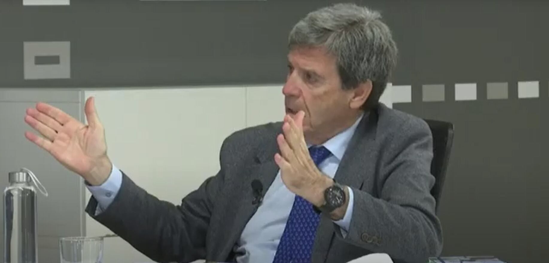 El presidente de la Autoridad Portuaria de València, Aurelio Martínez, ha participado este jueves en un desayuno informativo organizado por Diario del Puerto. Fuente: Diario del puerto