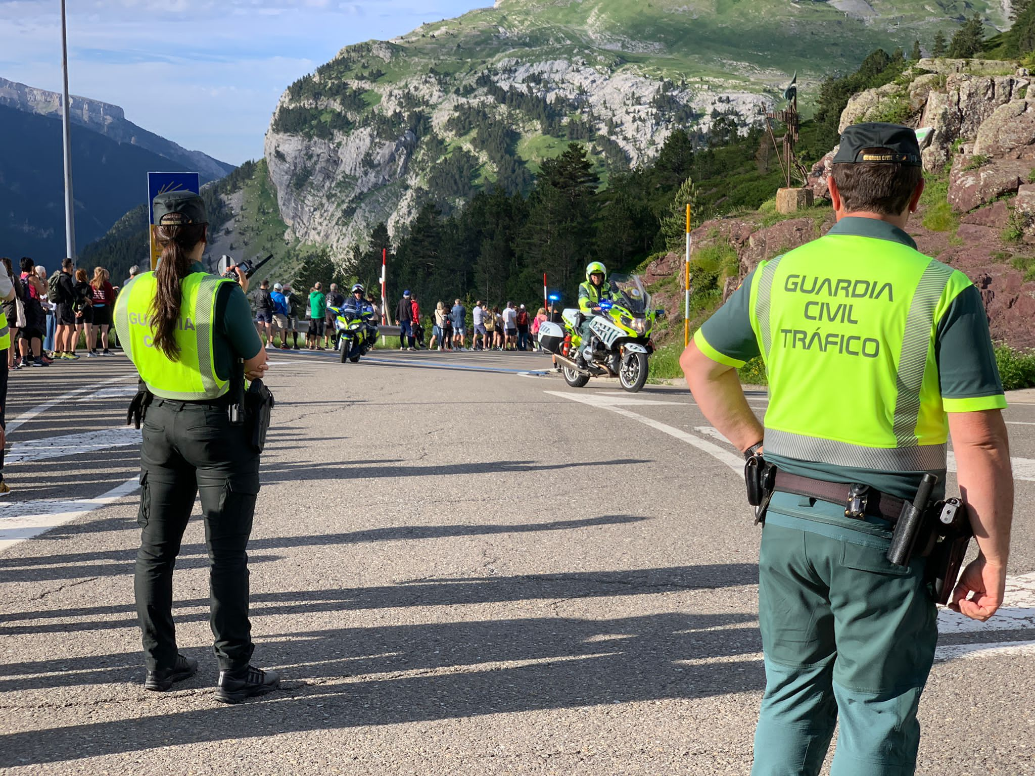 La Guardia Civil incrementará la presencia de agentes de diversas especialidades, debido a la gran afluencia de público, en las Comarcas de la Jacetania y el Alto Gallego